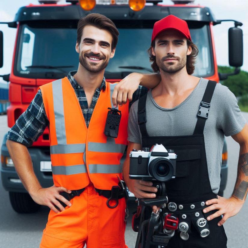 towing and photography